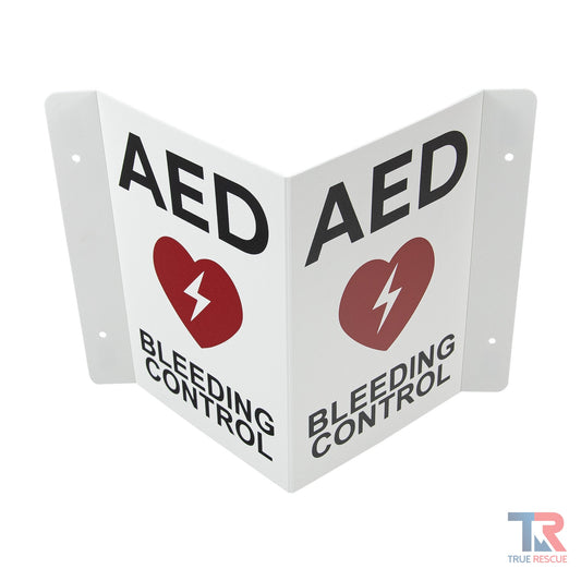 Transforming AED / BC Wall Sign