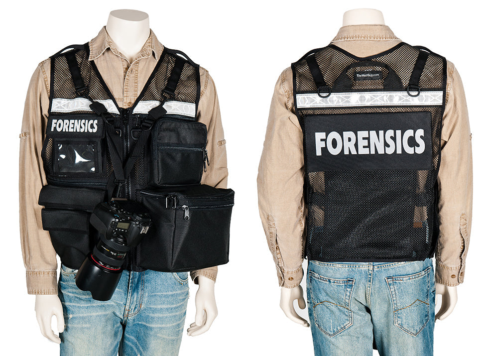 Black Mesh CSI Vest
