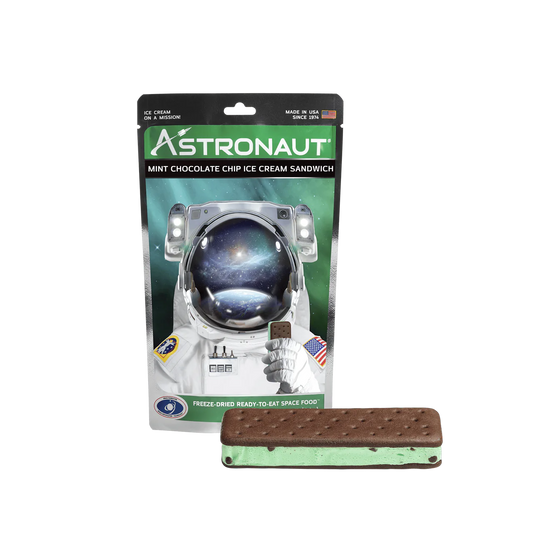 Astronaut Mint Choc Chip Ice Cream, Freeze Dried