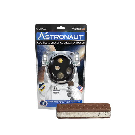 Astronaut Cookies & Cream Ice Cream Sandwich, Freeze Dried