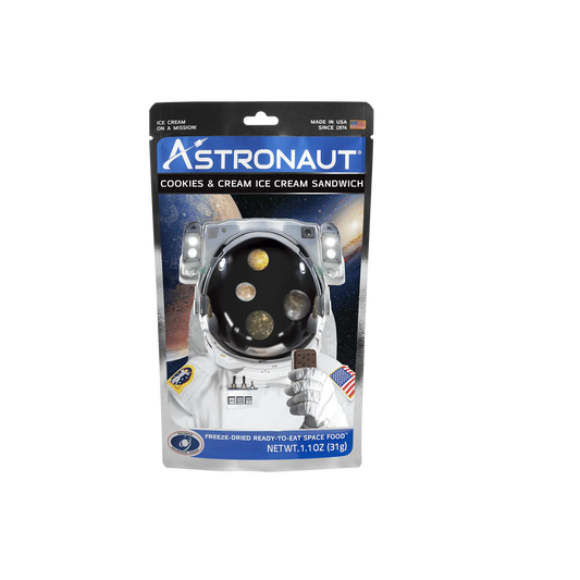 Astronaut Cookies & Cream Ice Cream Sandwich, Freeze Dried