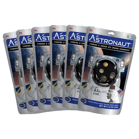 Astronaut Cookies & Cream Ice Cream Sandwich, Freeze Dried
