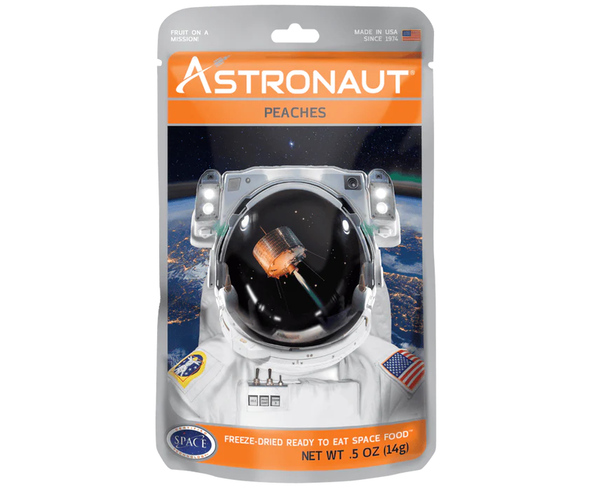 Astronaut Freeze Dried Fruit, Peaches