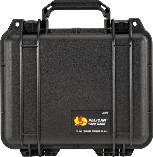 Pelican 1200 Case With Foam (Black)