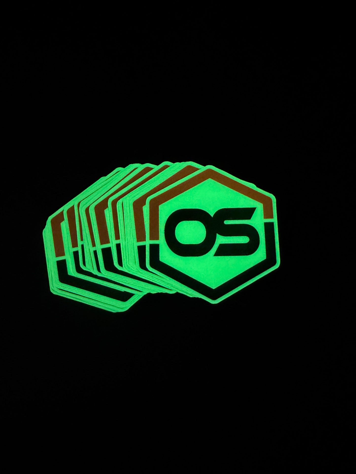 ONE SHEAR® Limited Edition Ghost Glow Sticker 2.5"