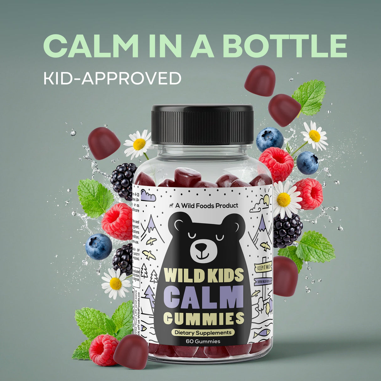 Wild Kids Calm Gummies – Relaxation & Sleep Support