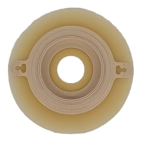 Safe N Simple 2-Piece Wafer Extended Wear Convex with Tape Collar Beige 57mm 2 1/4" Flange, Pre Cut Stoma Opening (40 Count)