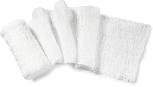 MedPride Krinkle Gauze Roll 4.5" x 4.1 yd - Sterile - 6 rolls/box, Case of 24 (144 Count)