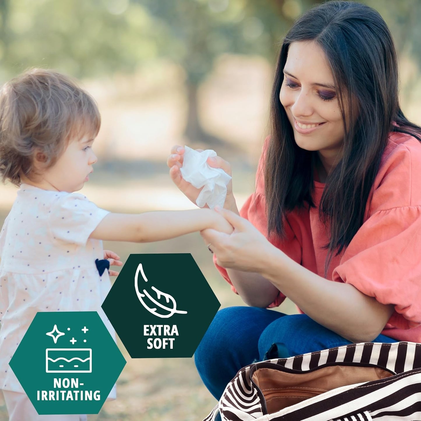 MedPride Disposable XL Premoistened Washcloths 8" x 12", 80 Sheets / Case of 6 (480 Count)