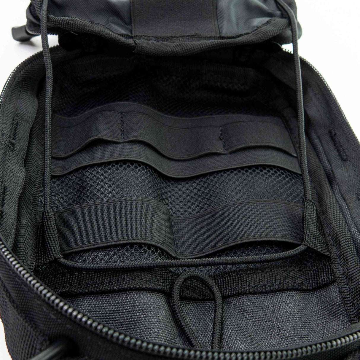 LINE2design MOLLE Pouch, Emergency Medical, Trauma Bag, Gunshot Bag for First Aid (IFAK), Utility Pouch, includes USA Patch - Black