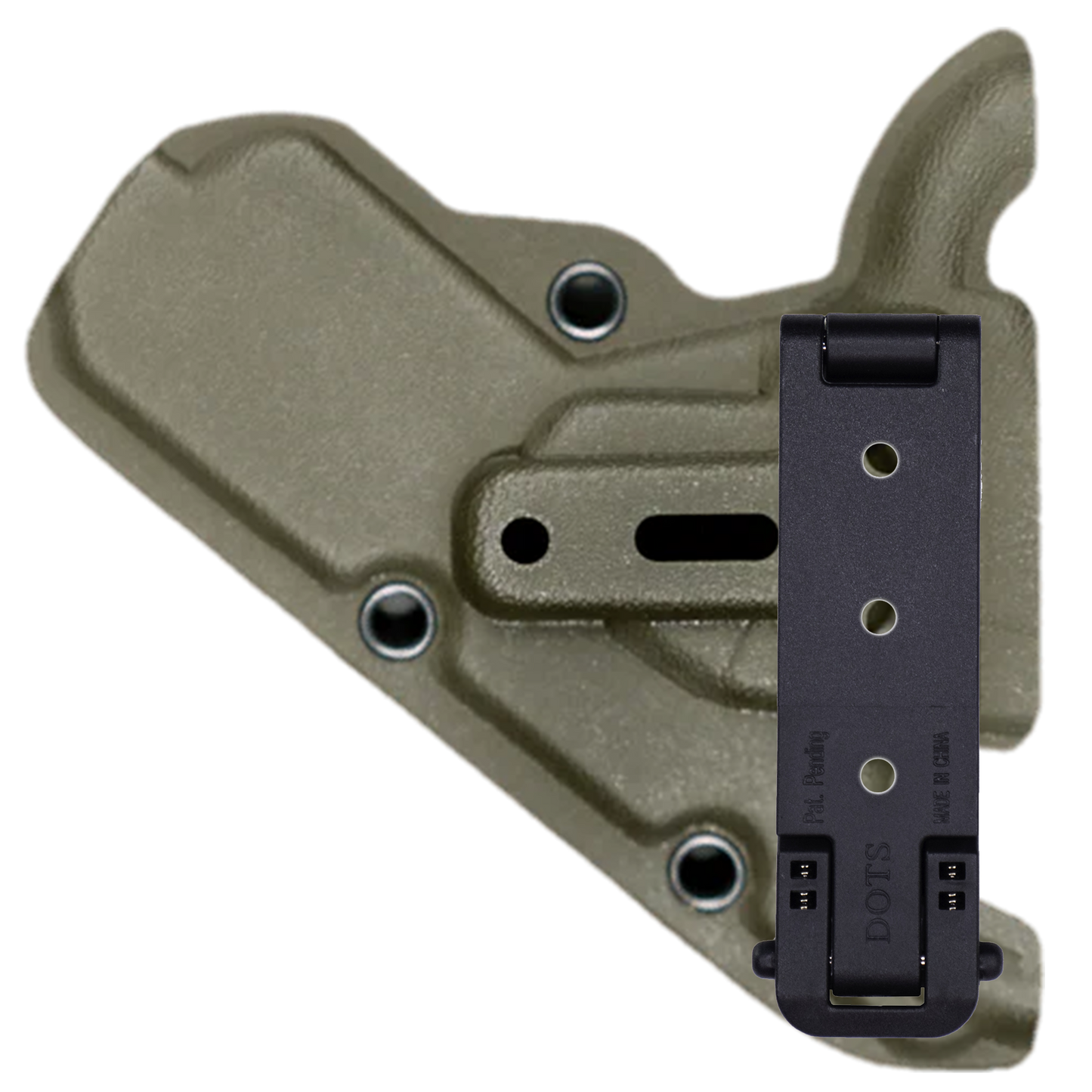 Olive Drab MINI Compact EMT and First Responders Rescue Shears Kydex Holder | ONE SHEAR®
