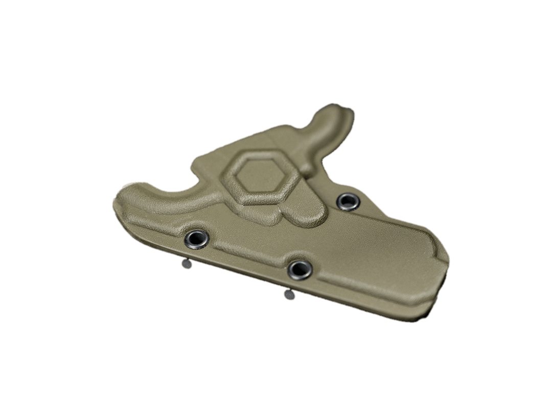 Olive Drab MINI Compact EMT and First Responders Rescue Shears Kydex Holder | ONE SHEAR®