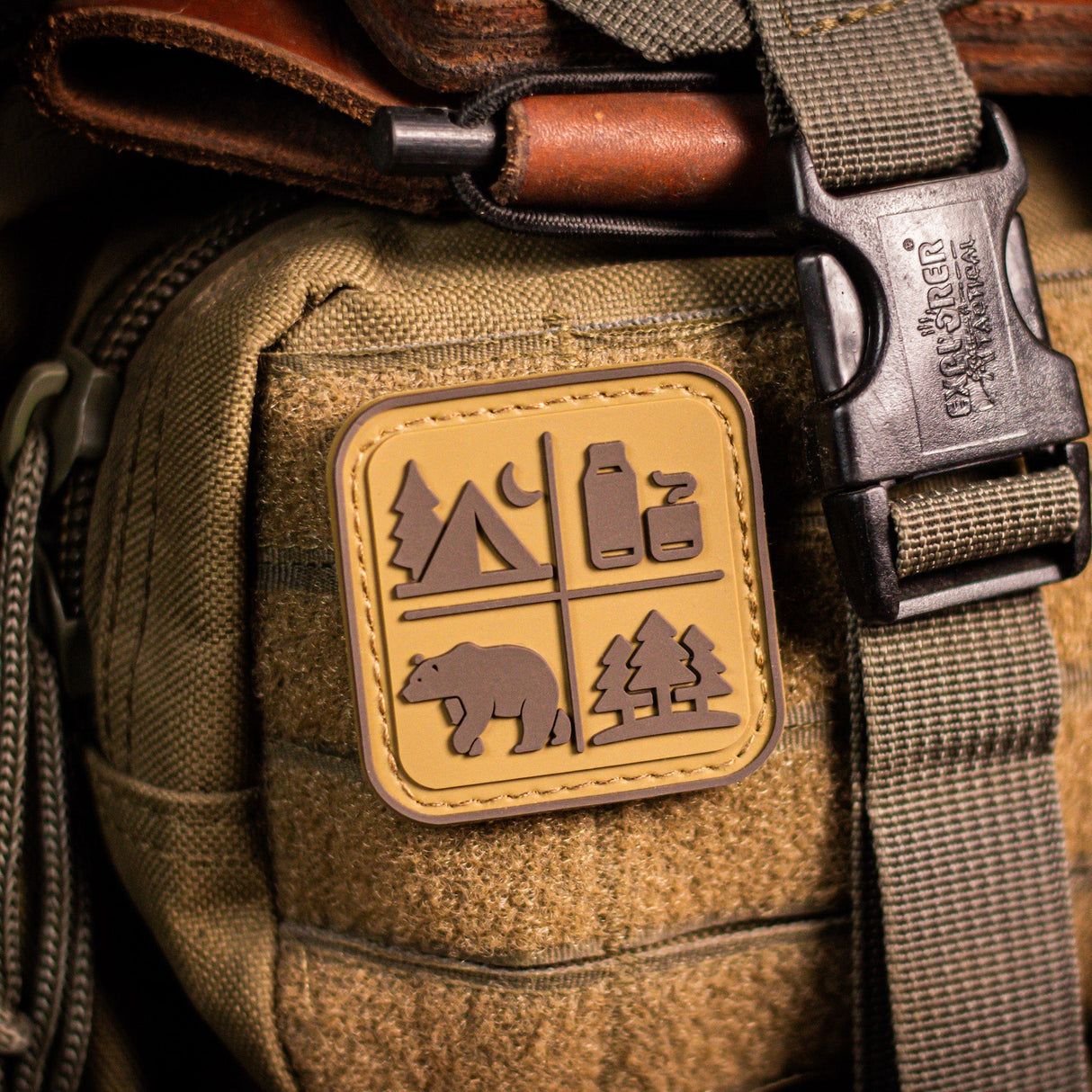 Adventure / Camping Patch: Desert Tan