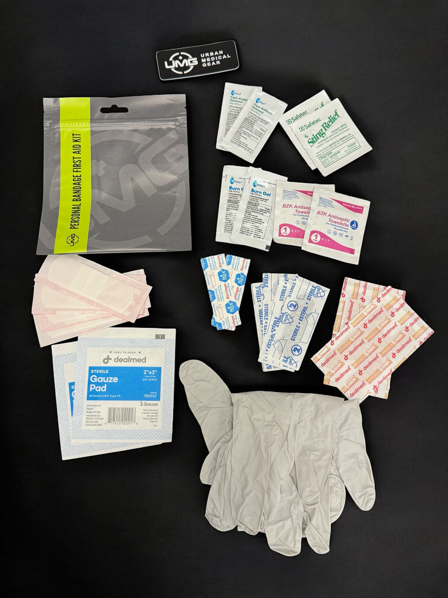 PBFAK Ouch Pouch | Personal Bandage First Aid Kit