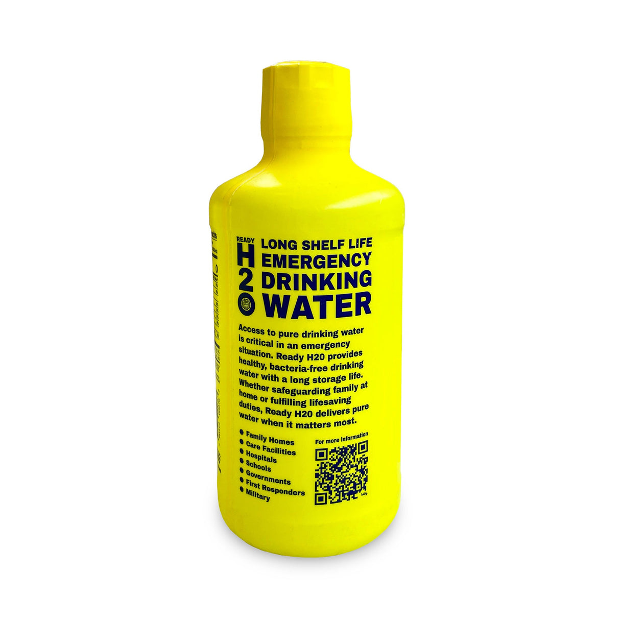 Emergency Drinking Water - Guaranteed Bacteria Free - 20 yr - 1 Liter Bottles - 12 pack - Free Shipping!
