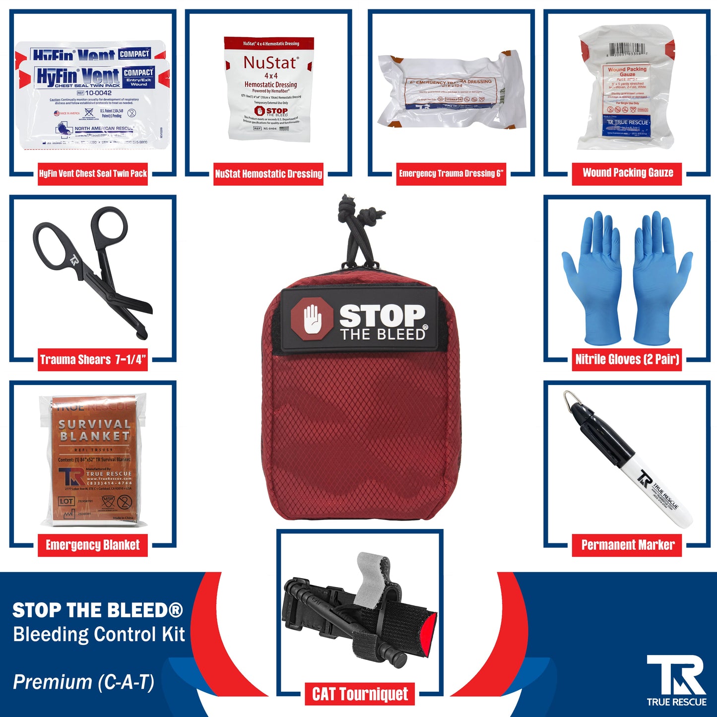 STOP THE BLEED Bleeding Control Kit