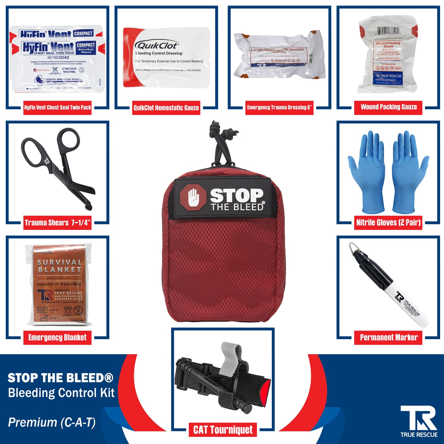 STOP THE BLEED Bleeding Control Kit