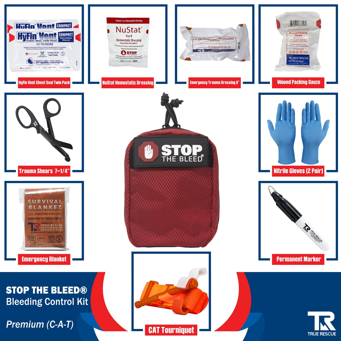 STOP THE BLEED Bleeding Control Kit