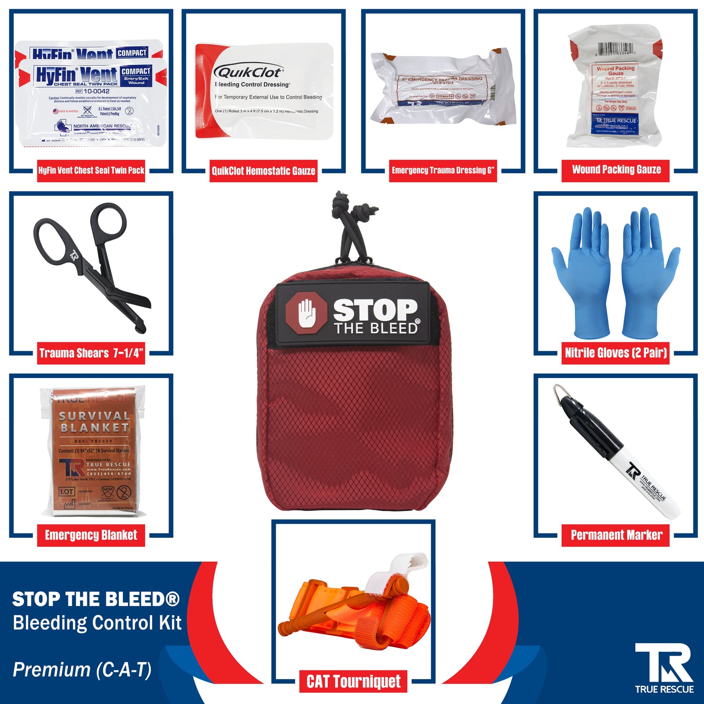 STOP THE BLEED Bleeding Control Kit