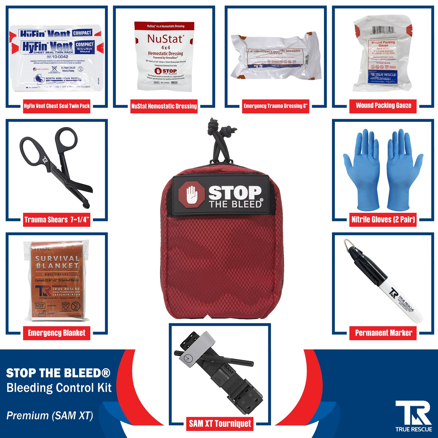STOP THE BLEED Bleeding Control Kit
