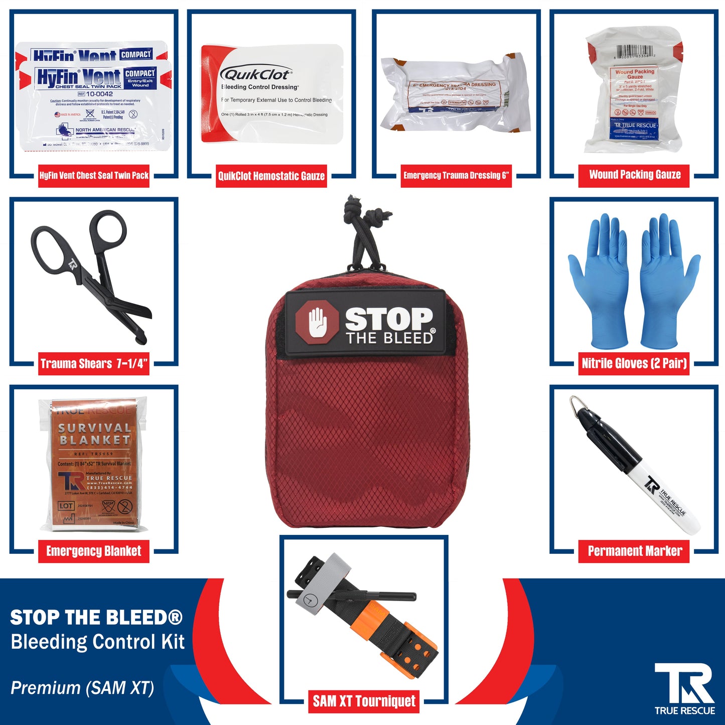 STOP THE BLEED Bleeding Control Kit