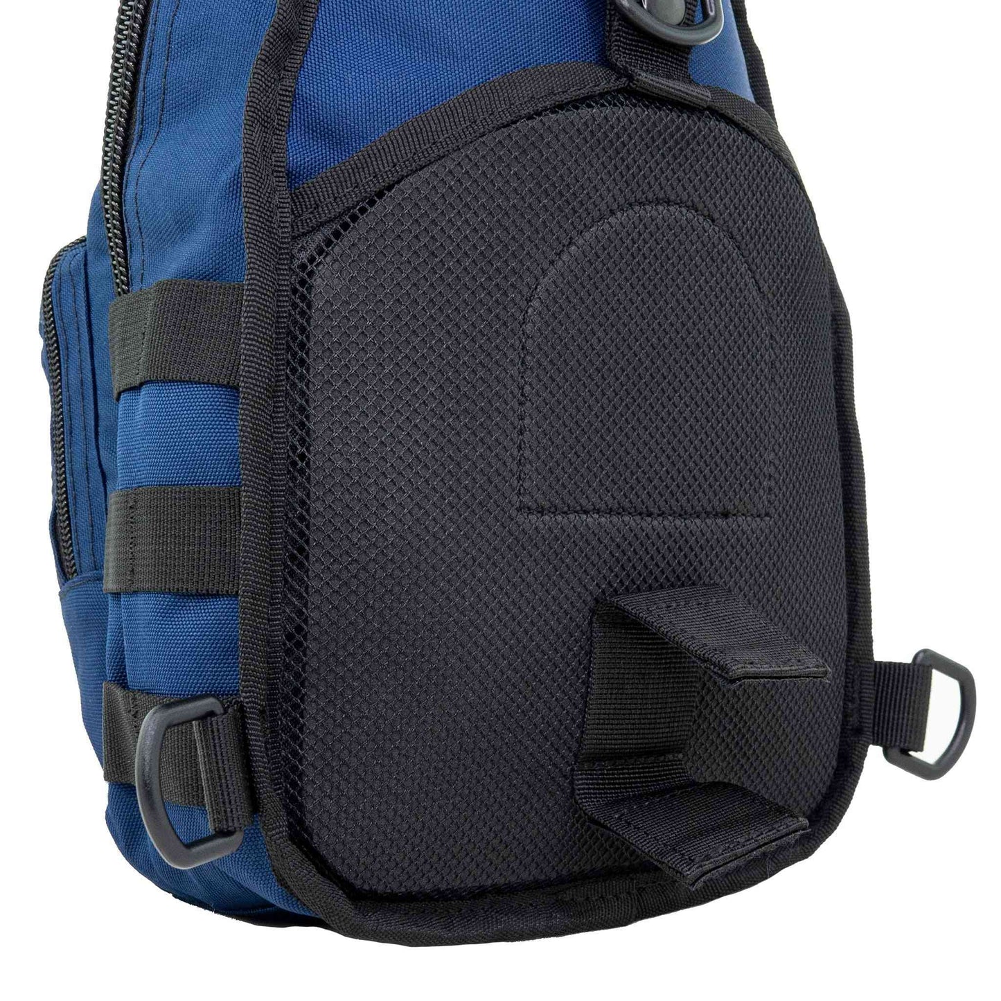 LINE2design Sling Backpack, Bleeding Control Sling Bag, Over The Shoulder Sling Backpack, MOLLE Bag for First Aid Day Pack - Navy