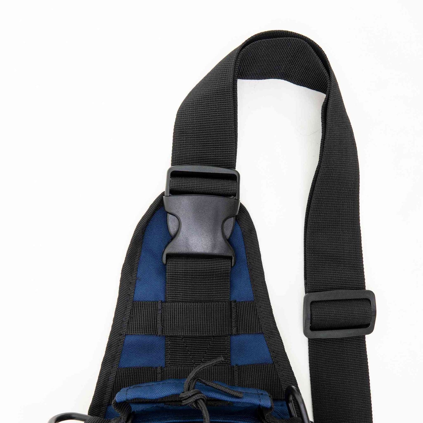 LINE2design Sling Backpack, Bleeding Control Sling Bag, Over The Shoulder Sling Backpack, MOLLE Bag for First Aid Day Pack - Navy