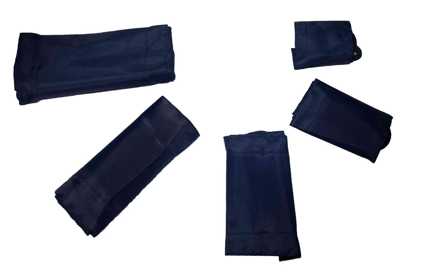 LINE2design Blood Pressure Cuff Kit, 5 BP Cuffs with an Aneroid Gauge and Nylon Carrying Case - Blue