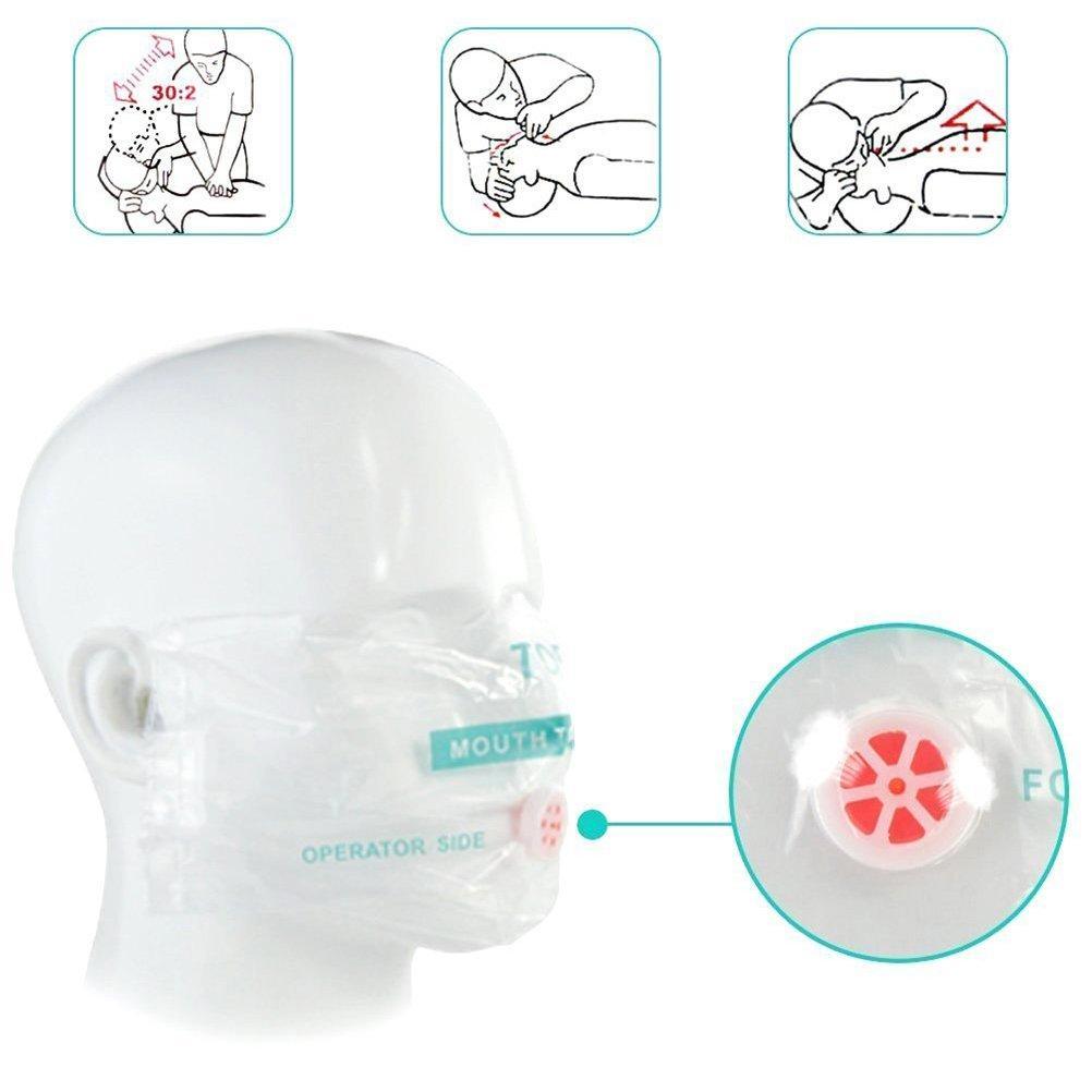 Portable CPR FACE SHIELD MASK KEYCHAIN | ONE SHEAR®