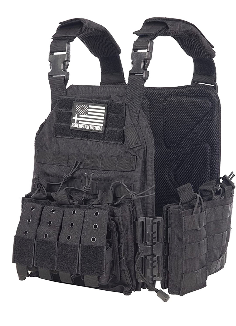Snow Camo Quick Release Plate Carrier