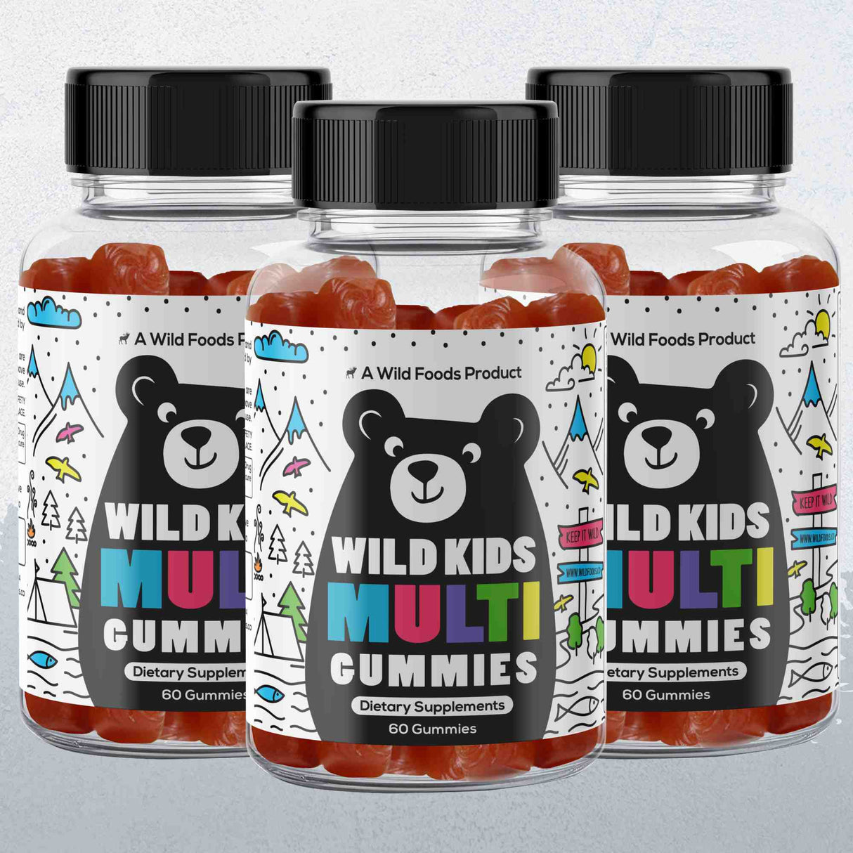 Wild Kids Multivitamin Gummies – Growth Support For Strong & Healthy Kids