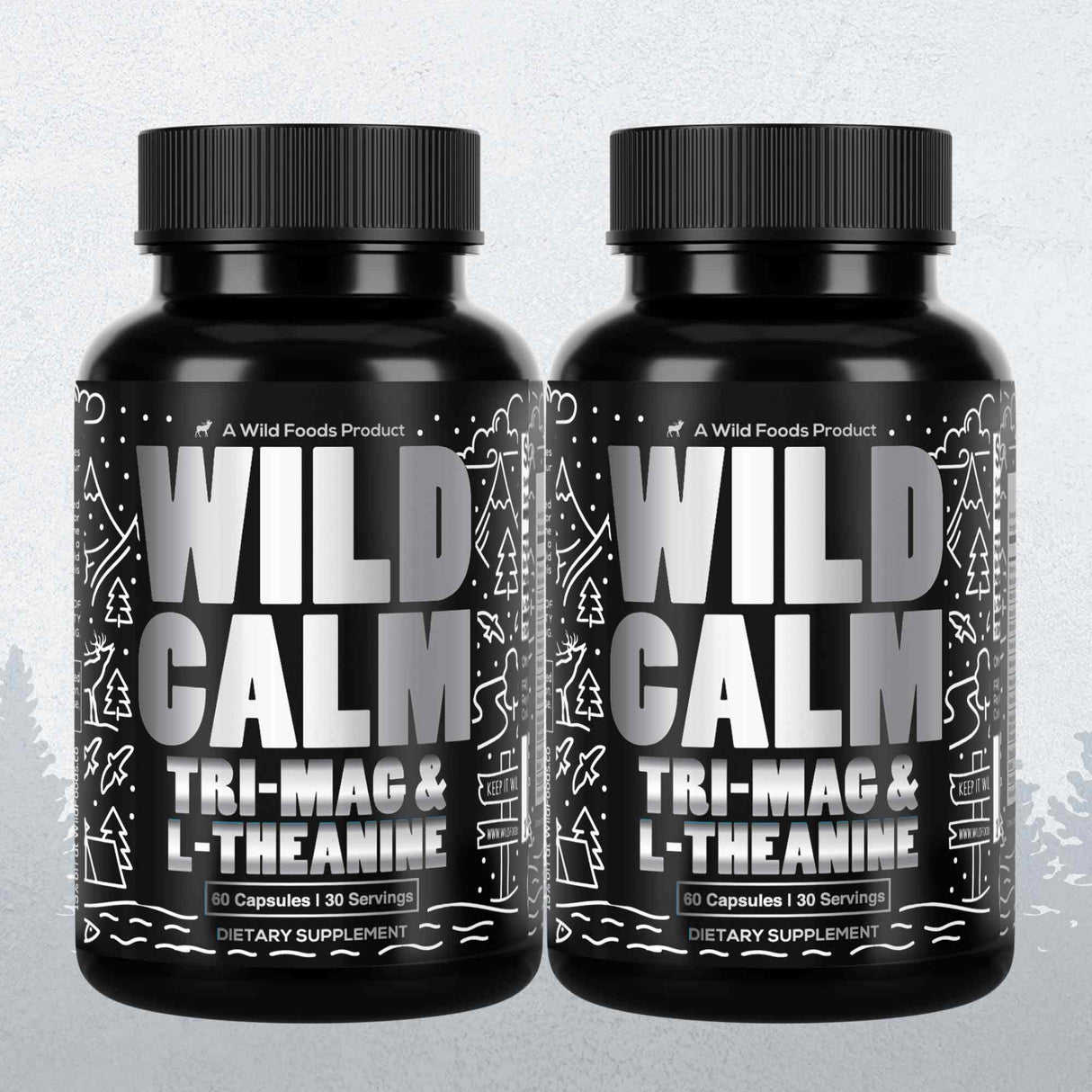 Wild Tri-Mag – Triple Magnesium Complex for Sleep w/L Theanine