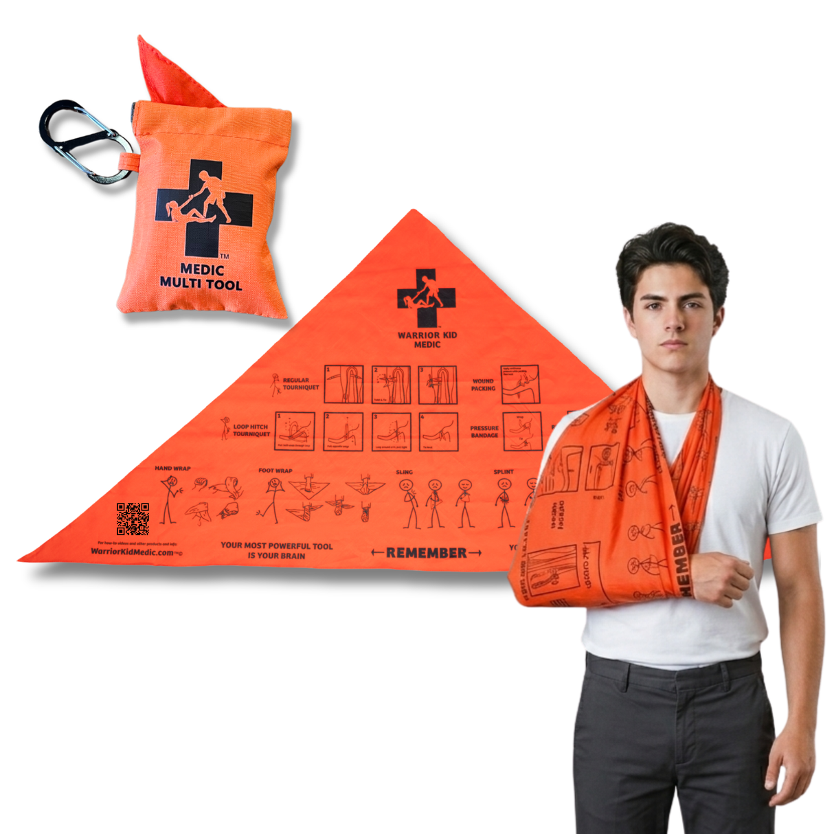 Warrior Kid Medic Multi-Tool with Quick Draw Carrying Case