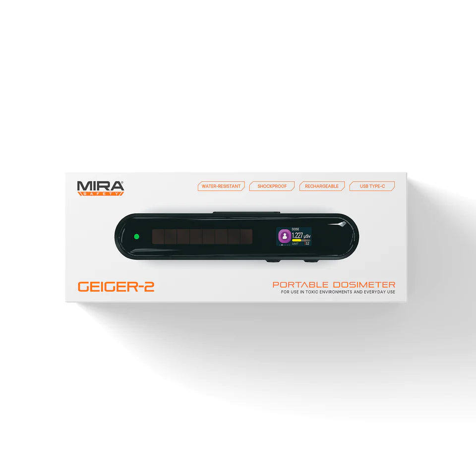 MIRA Safety Geiger-2: Professional-Grade Radiation Detection Dosimeter