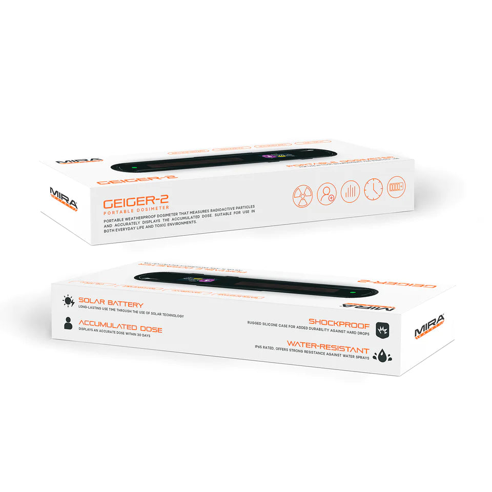 MIRA Safety Geiger-2: Professional-Grade Radiation Detection Dosimeter