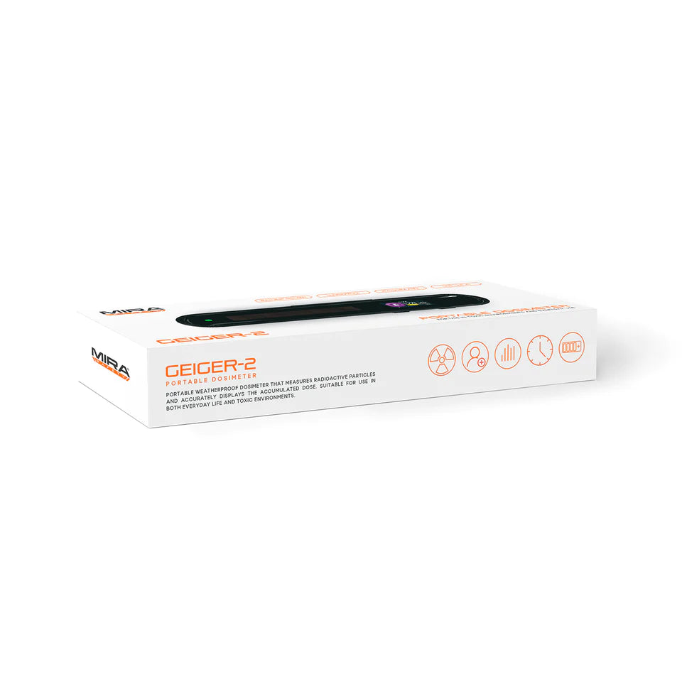 MIRA Safety Geiger-2: Professional-Grade Radiation Detection Dosimeter