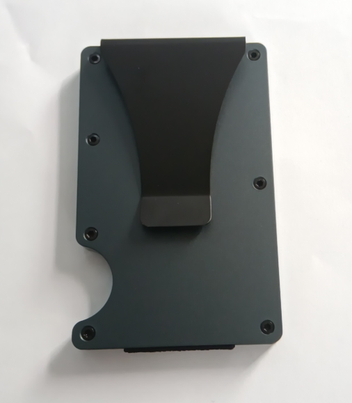 RFID Aluminum Elastic Wallet