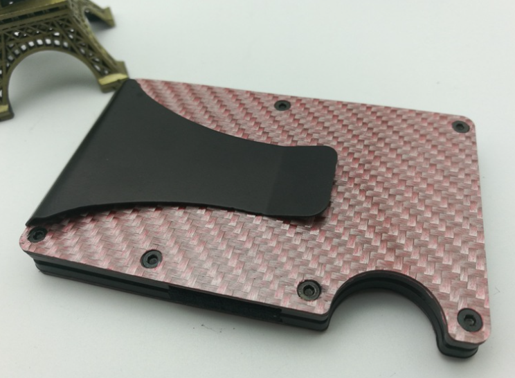 RFID Aluminum Elastic Wallet