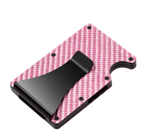 RFID Aluminum Elastic Wallet