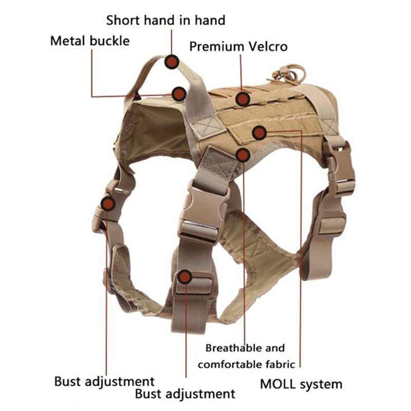 Tactical Service Dog Vest