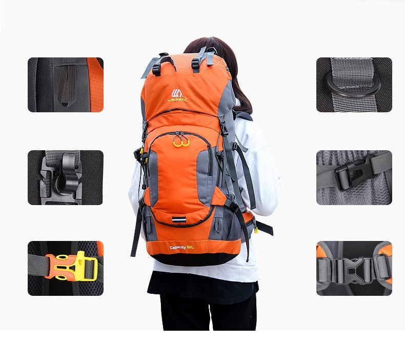 Outdoor Hiking Backpack 60L