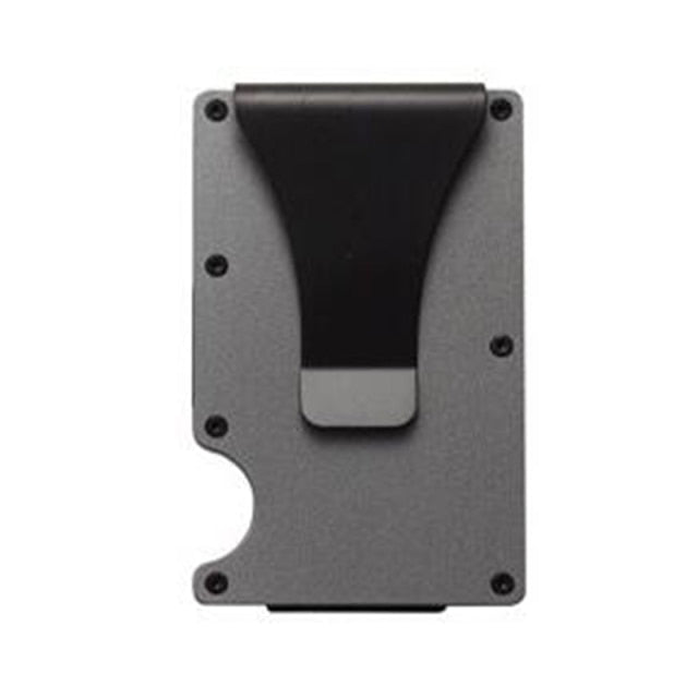 RFID Aluminum Elastic Wallet