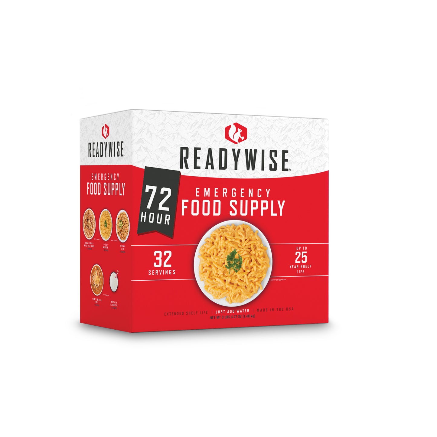 ReadyWise | 72 Hour Emergency Food and Drink Supply - 32 Servings