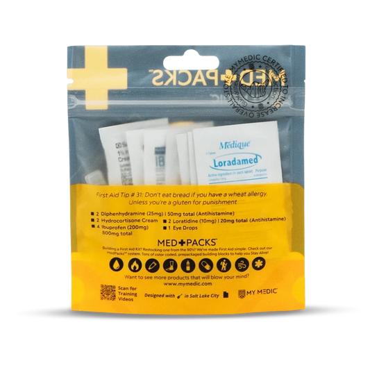 My Medic | MedPacks™ | Allergies