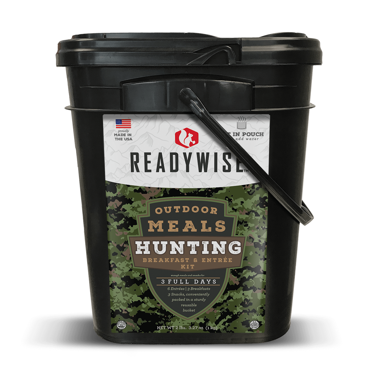 ReadyWise | Hunting Food Calorie Booster Bucket