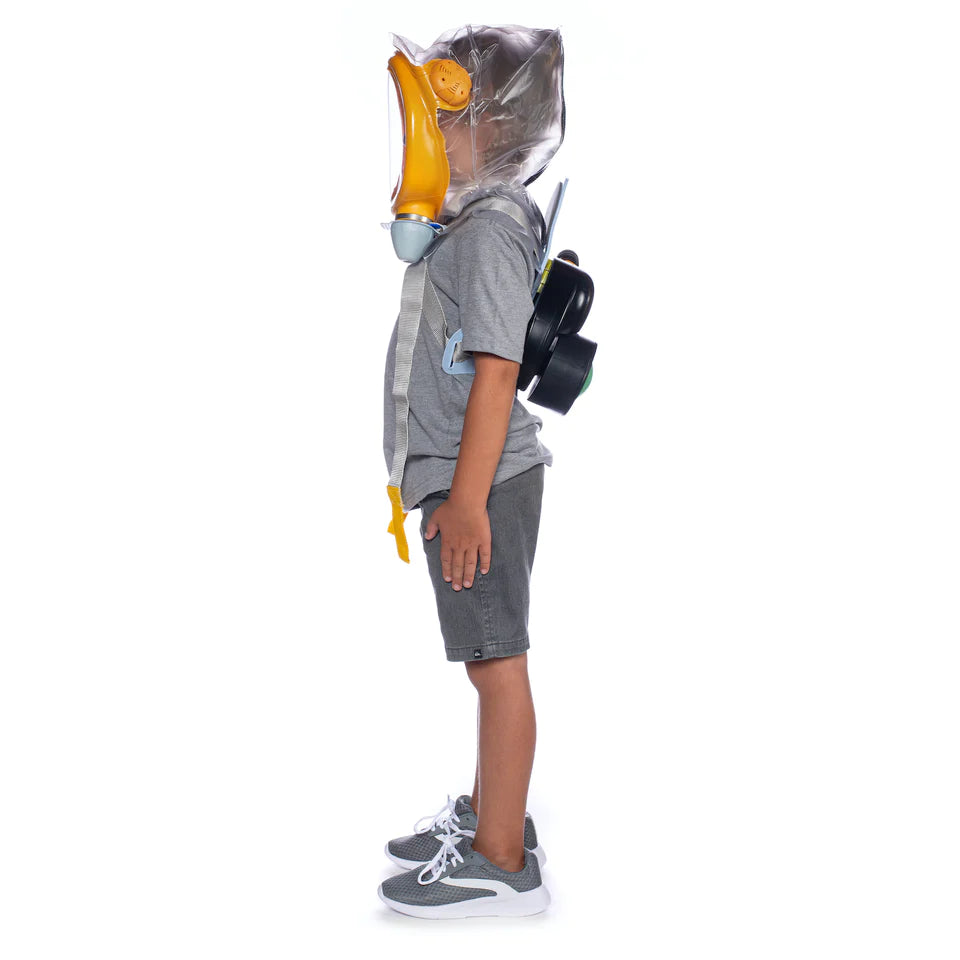 MD-2 Child Escape Respirator (PAPR) | CBRN Hood (Ages 2+)