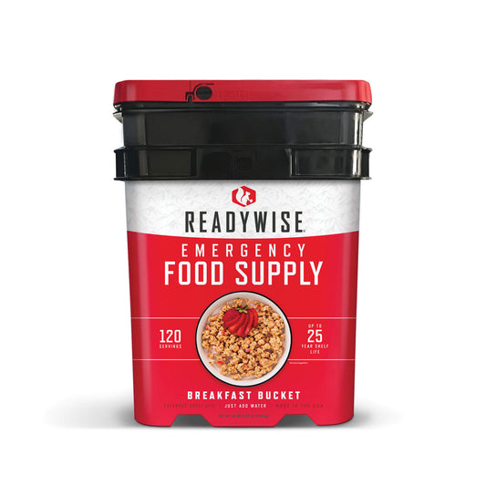 ReadyWise | 120 Serving Breakfast Bucket