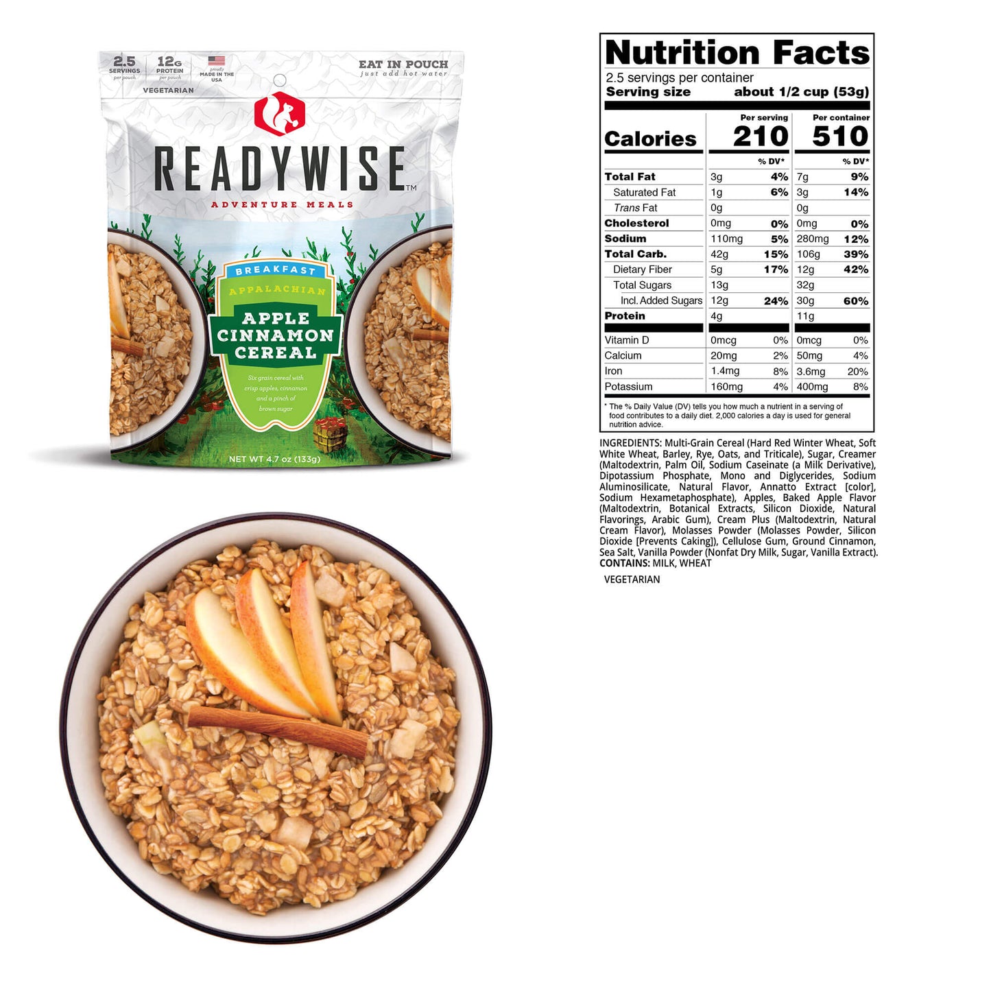 ReadyWise | Hunting Food Calorie Booster Bucket