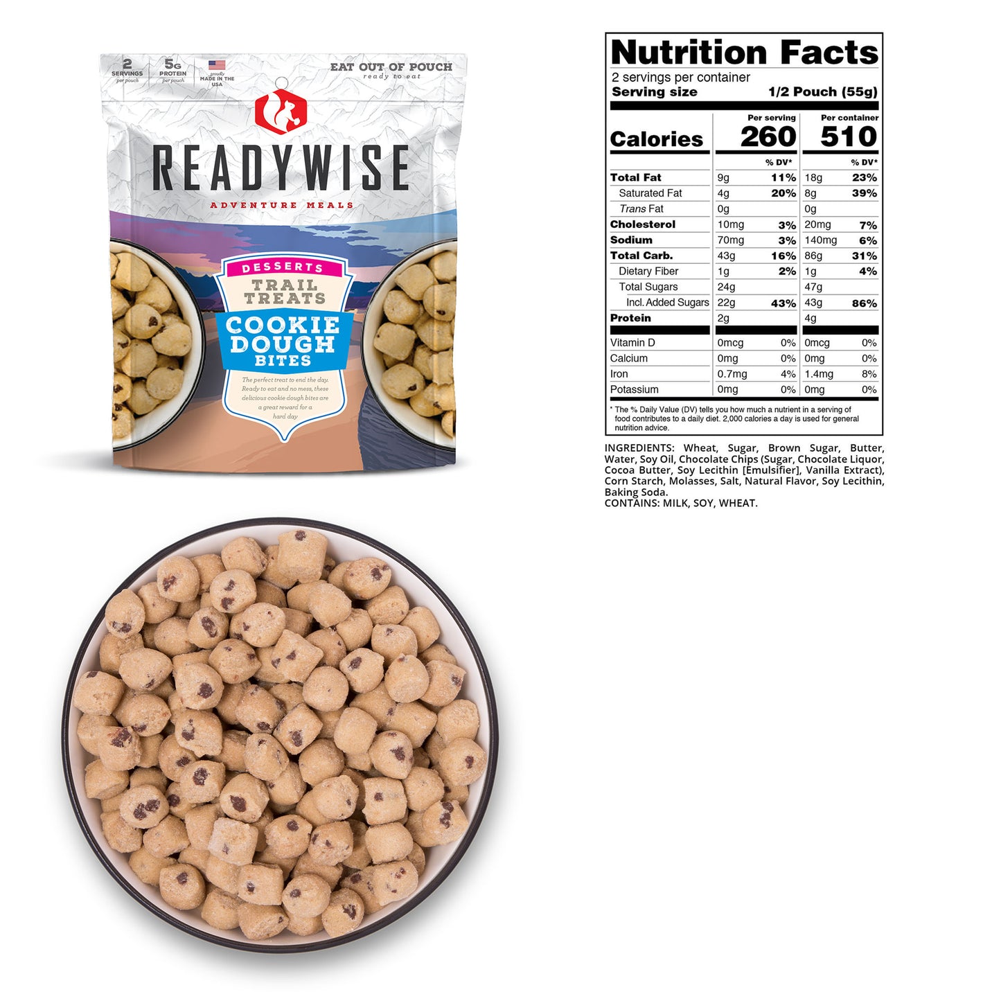 ReadyWise | Hunting Food Calorie Booster Bucket