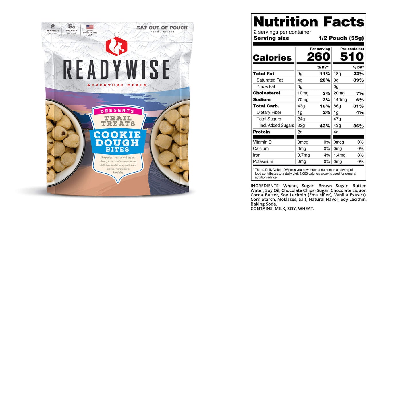 Trail Treats Cookie Dough Snacks